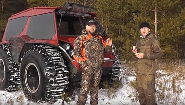 Production of ATV BigBo | Going for a picnic with TV channel “Life in Russia. Our time”аше время"