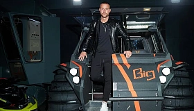  BigBo in an advertisement for a cult German fashion designer